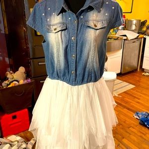 Jean flows dress